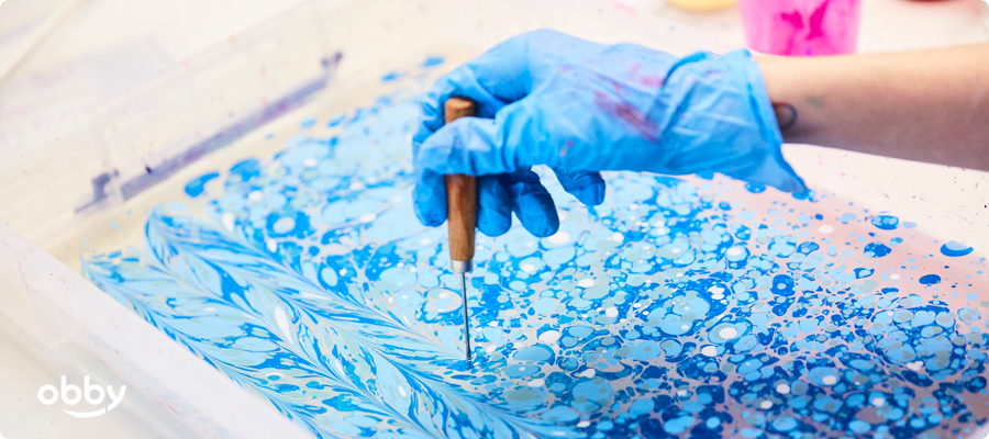 The Papercrafts Guide - Papermarbling