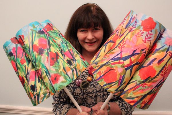 Story Telling with Papershades - the Lampshade Artist